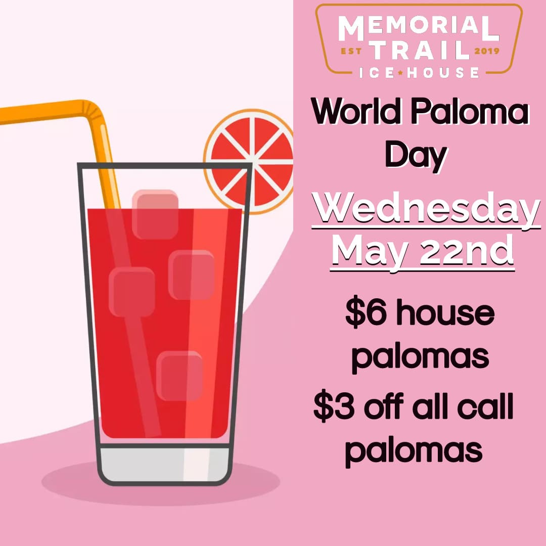 world paloma day Made with PosterMyWall
